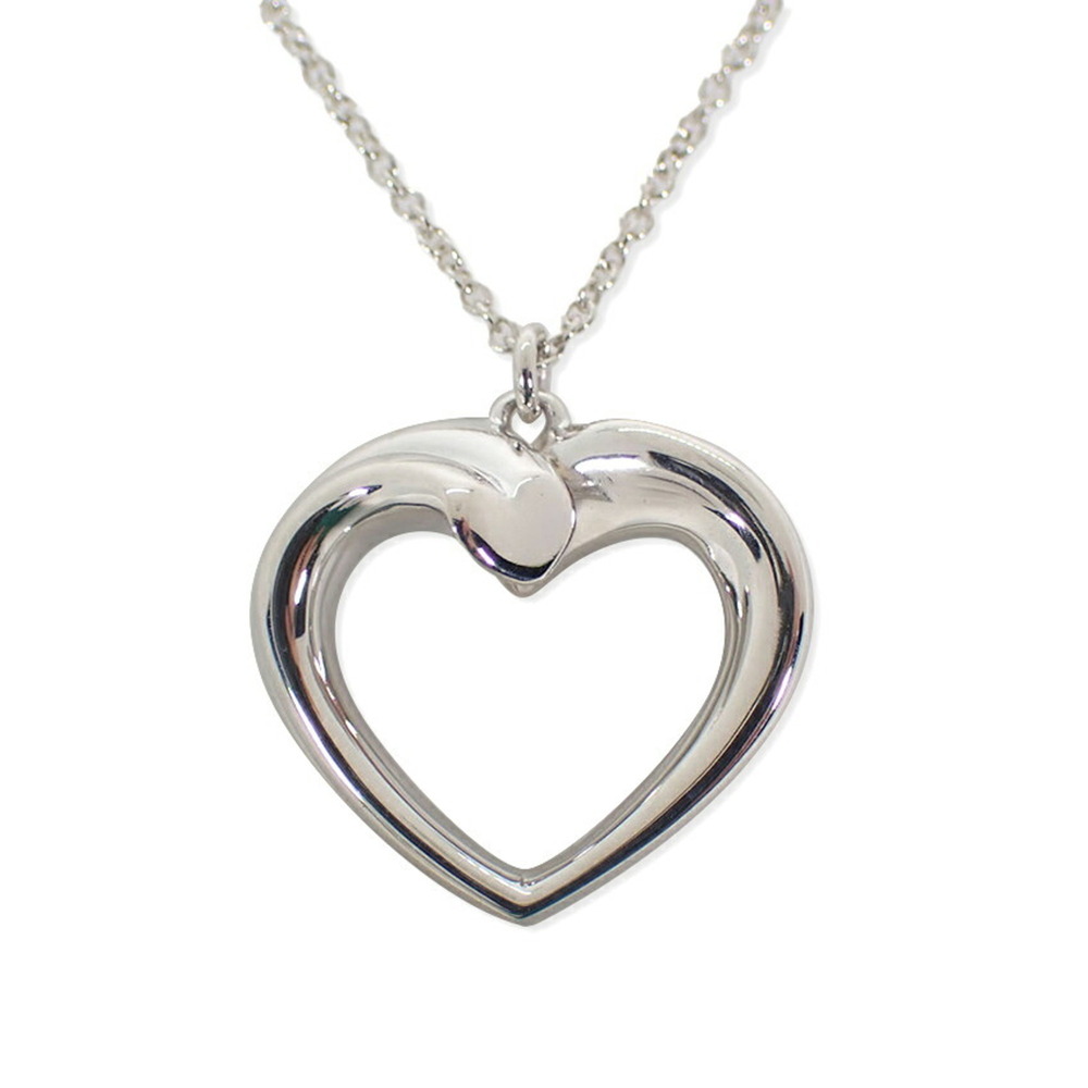 TIFFANY & CO. Silver Heart Necklace